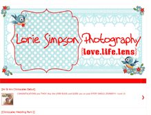 Tablet Screenshot of loriesimpsonphotos.blogspot.com