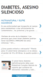 Mobile Screenshot of diabetesasesinosilencioso.blogspot.com