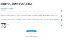 Tablet Screenshot of diabetesasesinosilencioso.blogspot.com