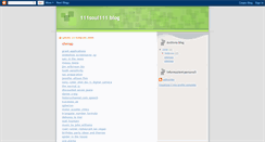 Desktop Screenshot of 111soul111.blogspot.com