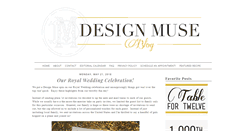 Desktop Screenshot of designmuseblog.blogspot.com