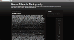 Desktop Screenshot of darrenedwardsphotography360.blogspot.com