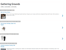 Tablet Screenshot of gatheringgrounds.blogspot.com