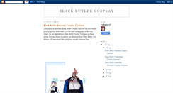 Desktop Screenshot of blackbutlercosplay.blogspot.com
