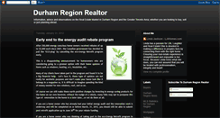 Desktop Screenshot of durhamregionrealtor.blogspot.com