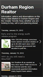 Mobile Screenshot of durhamregionrealtor.blogspot.com