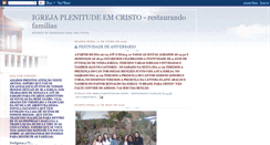 Desktop Screenshot of comunidadeplenitudeemcristo.blogspot.com
