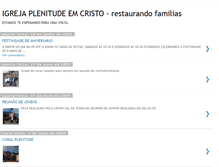 Tablet Screenshot of comunidadeplenitudeemcristo.blogspot.com