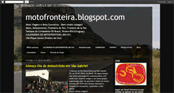 Desktop Screenshot of motofronteira.blogspot.com