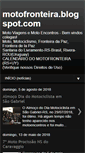 Mobile Screenshot of motofronteira.blogspot.com