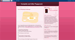 Desktop Screenshot of completepoppycock.blogspot.com