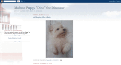 Desktop Screenshot of maltese-puppy-dog.blogspot.com