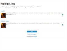 Tablet Screenshot of prediksijitu45.blogspot.com