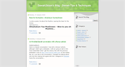 Desktop Screenshot of dawah2islam.blogspot.com
