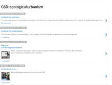 Tablet Screenshot of gsd-ecologicalurbanism.blogspot.com