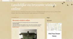 Desktop Screenshot of mijnfavorietewinkelsonline.blogspot.com