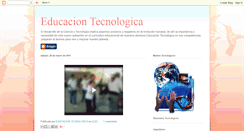 Desktop Screenshot of educaciontecnologicaudc.blogspot.com