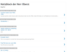 Tablet Screenshot of ho-notizblock.blogspot.com