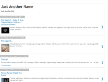 Tablet Screenshot of iamjustanothername.blogspot.com