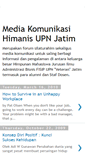 Mobile Screenshot of himanis-upnjatim.blogspot.com