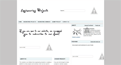 Desktop Screenshot of engineeringprojects1.blogspot.com
