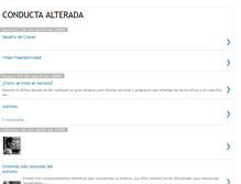 Tablet Screenshot of comportamientoalterado.blogspot.com