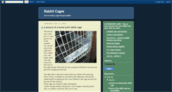 Desktop Screenshot of buildrabbitcages.blogspot.com