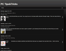 Tablet Screenshot of pctips-trickz.blogspot.com