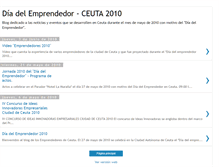 Tablet Screenshot of emprendedoresceuta.blogspot.com