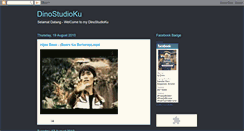 Desktop Screenshot of dinostudioku.blogspot.com