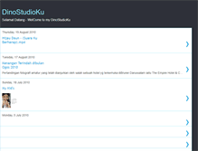 Tablet Screenshot of dinostudioku.blogspot.com