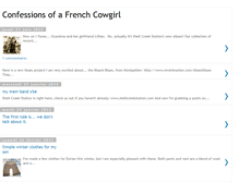Tablet Screenshot of confessionsofafrenchcowgirl.blogspot.com