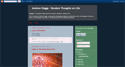 Desktop Screenshot of andrewstaggs.blogspot.com