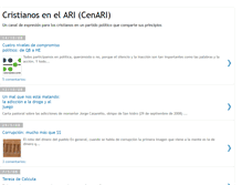 Tablet Screenshot of cristianosenelari.blogspot.com