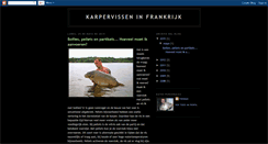 Desktop Screenshot of karpervisseninfrankrijk.blogspot.com