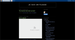 Desktop Screenshot of je-suis-un-fluage.blogspot.com