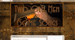 Desktop Screenshot of 2oldmenmusic.blogspot.com