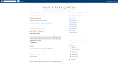 Desktop Screenshot of joan-rivers.blogspot.com