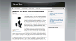 Desktop Screenshot of chrome-history.blogspot.com