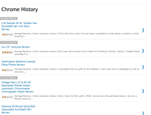 Tablet Screenshot of chrome-history.blogspot.com