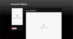Desktop Screenshot of favoritesvideo.blogspot.com