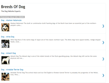 Tablet Screenshot of breedsofdog.blogspot.com