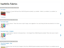 Tablet Screenshot of haznelle-fabrics.blogspot.com