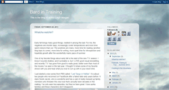 Desktop Screenshot of bardintraining.blogspot.com
