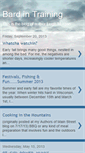 Mobile Screenshot of bardintraining.blogspot.com