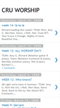 Mobile Screenshot of cruworship.blogspot.com