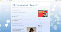 Desktop Screenshot of guerrerodelinterfaz.blogspot.com