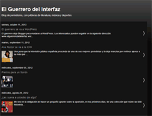 Tablet Screenshot of guerrerodelinterfaz.blogspot.com