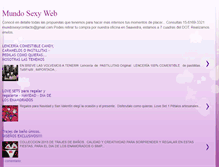 Tablet Screenshot of mundosexydetalles.blogspot.com