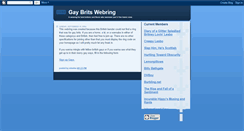 Desktop Screenshot of gaybrits.blogspot.com